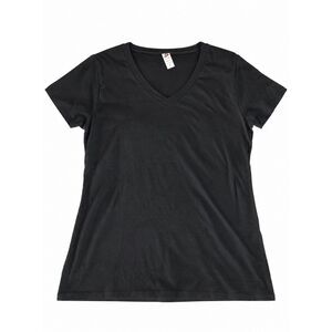 Black Vneck Tee